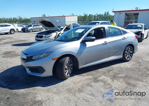 2017 Honda Civic Ex z USA, uszkodzony, nr VIN 19XFC2F73HE001437